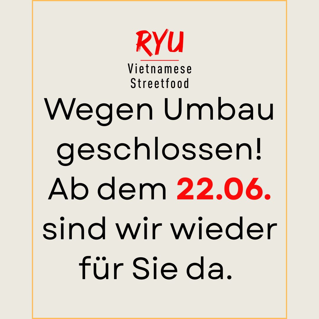 Umbau bis 21.06
